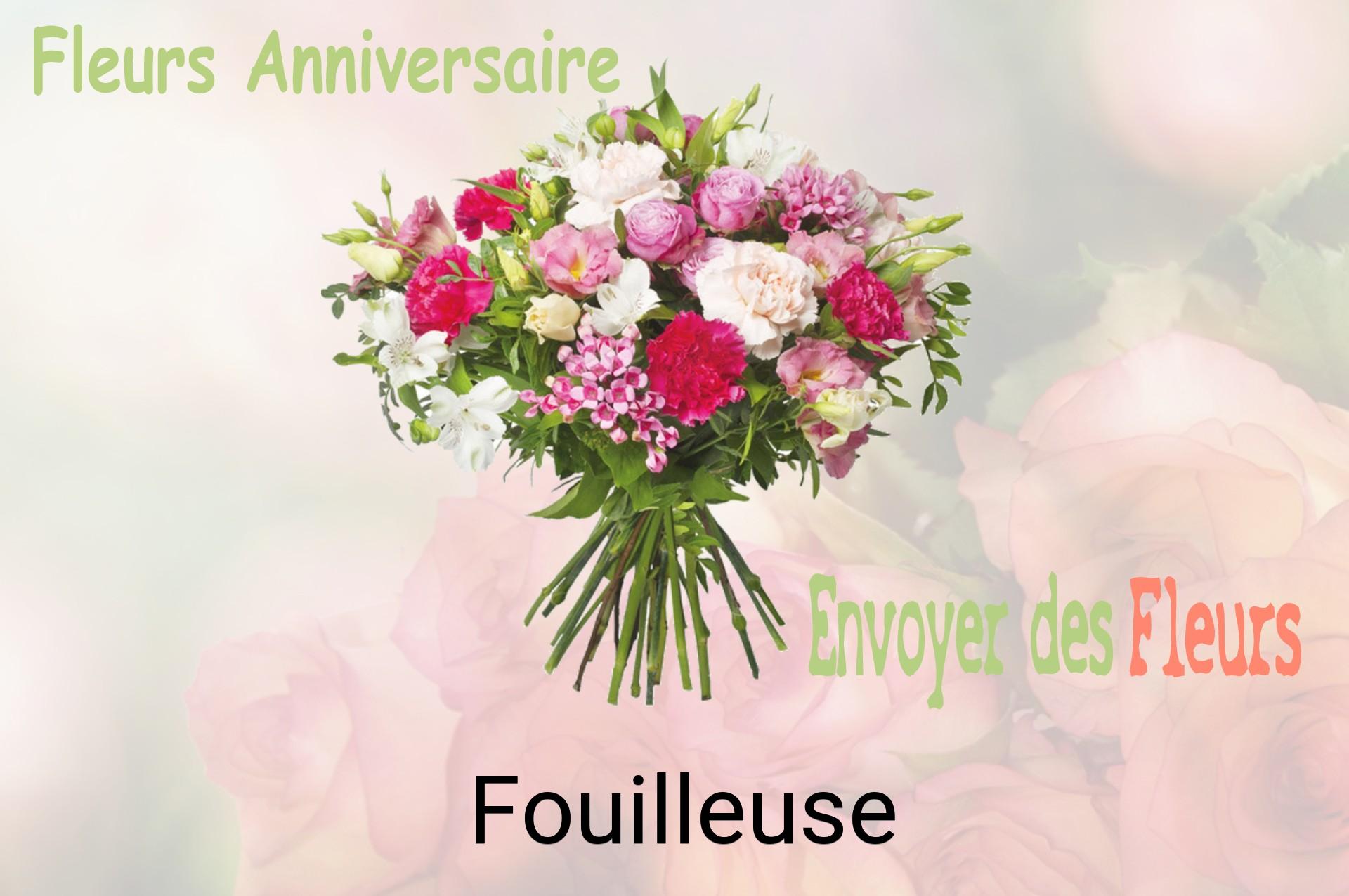 Bouquet de fleurs d’anniversaire livré à Fouilleuse