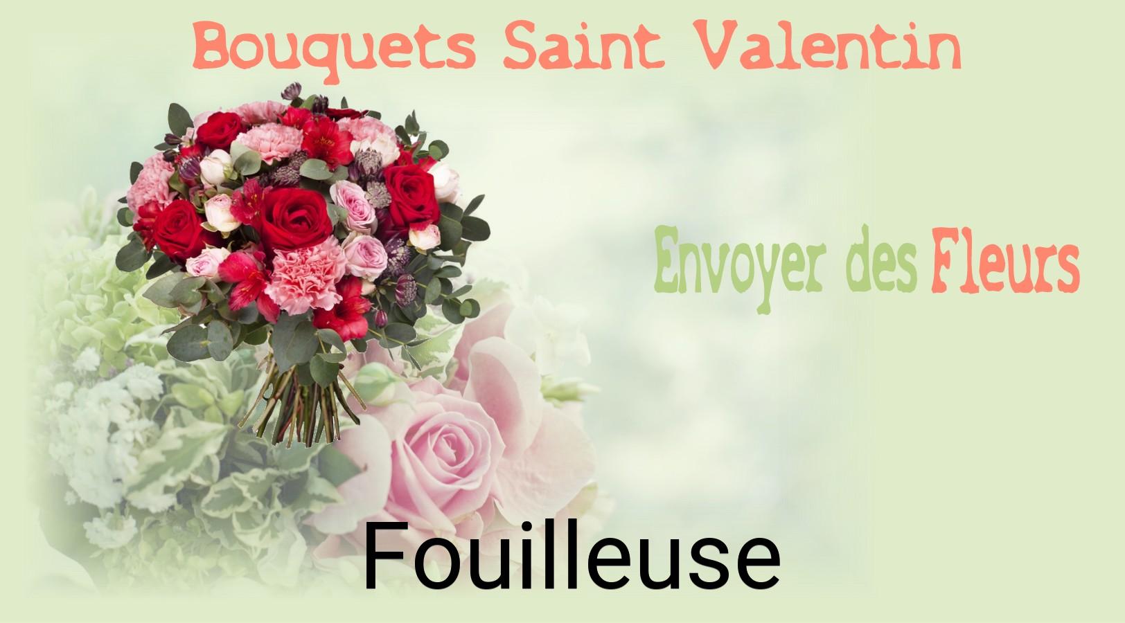 Roses de Saint-Valentin livrées à Fouilleuse